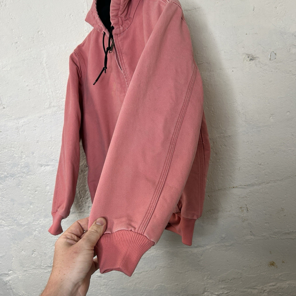 Y2K Carhartt Hooded Active Jacket “Sherbet Pink” WJ130 SBT Women’s Medium