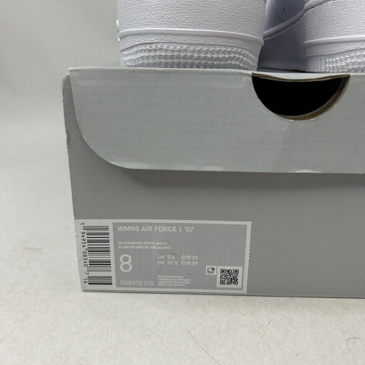 Nike Shoes Air Force 1 Low 07’ “Triple White” 2024