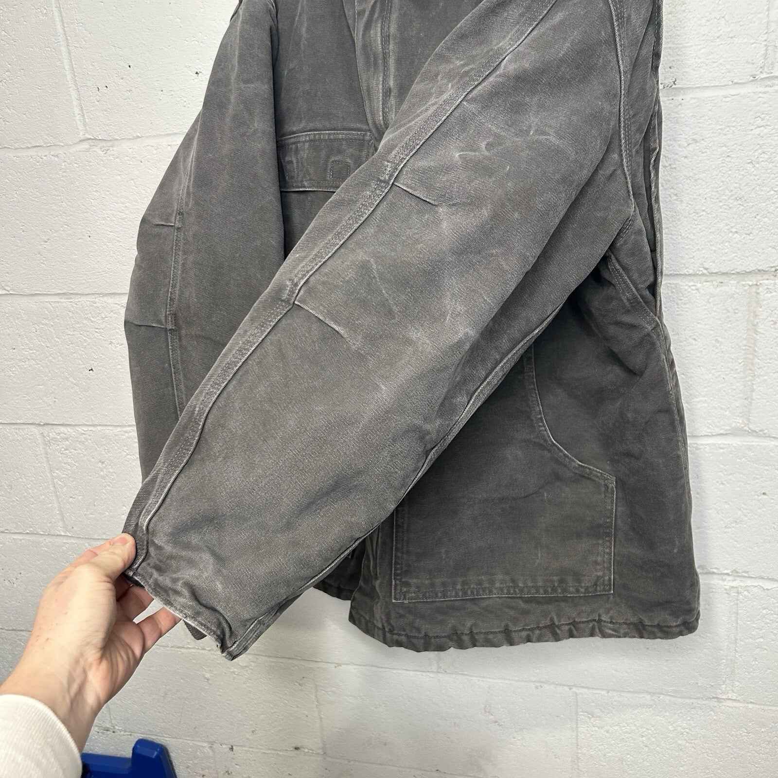 Vintage Carhartt Quilted Artic Jacket “Gravel Grey” C26 GVL Men’s X-Large
