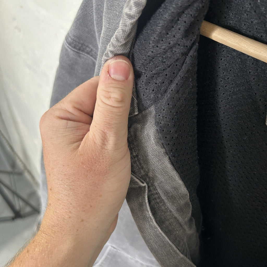 Y2K Carhartt Mesh-Lined Active Jacket “Gravel Grey” J360 GVL
