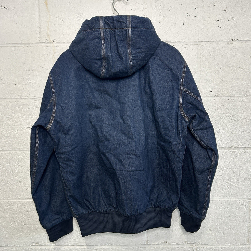 Carhartt 50th Anniversary Plaid-Lined Active Jacket “Denim” OJ6976-M Men’s S New
