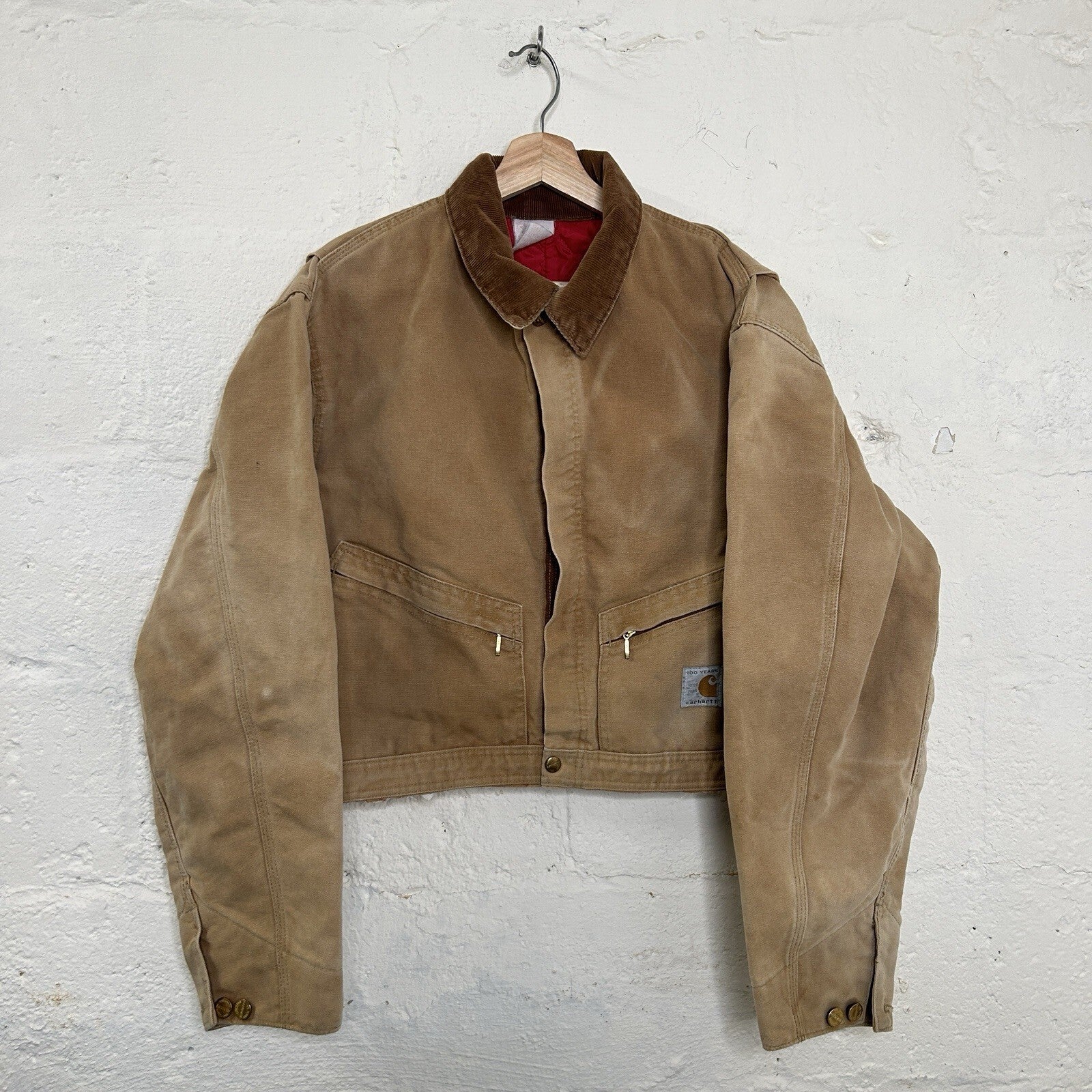 Vintage Carhartt Detroit Style Workwear Jacket “Tan” Women’s Medium/Men’s Small