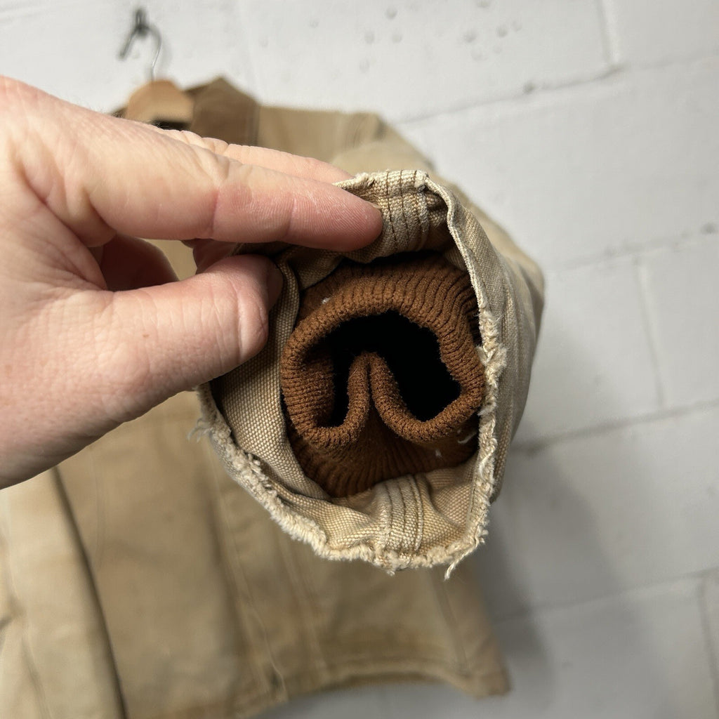 Vintage Carhartt Quilted Traditional Artic Jacket “Brown” J02 BRN Men’s Small