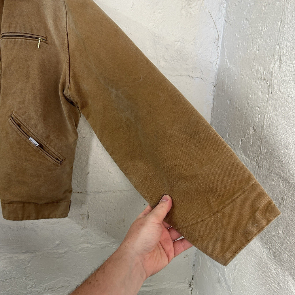 Vintage Carhartt Blanket-Lined Detroit Jacket “Brown” 6BLJ Men’s Medium