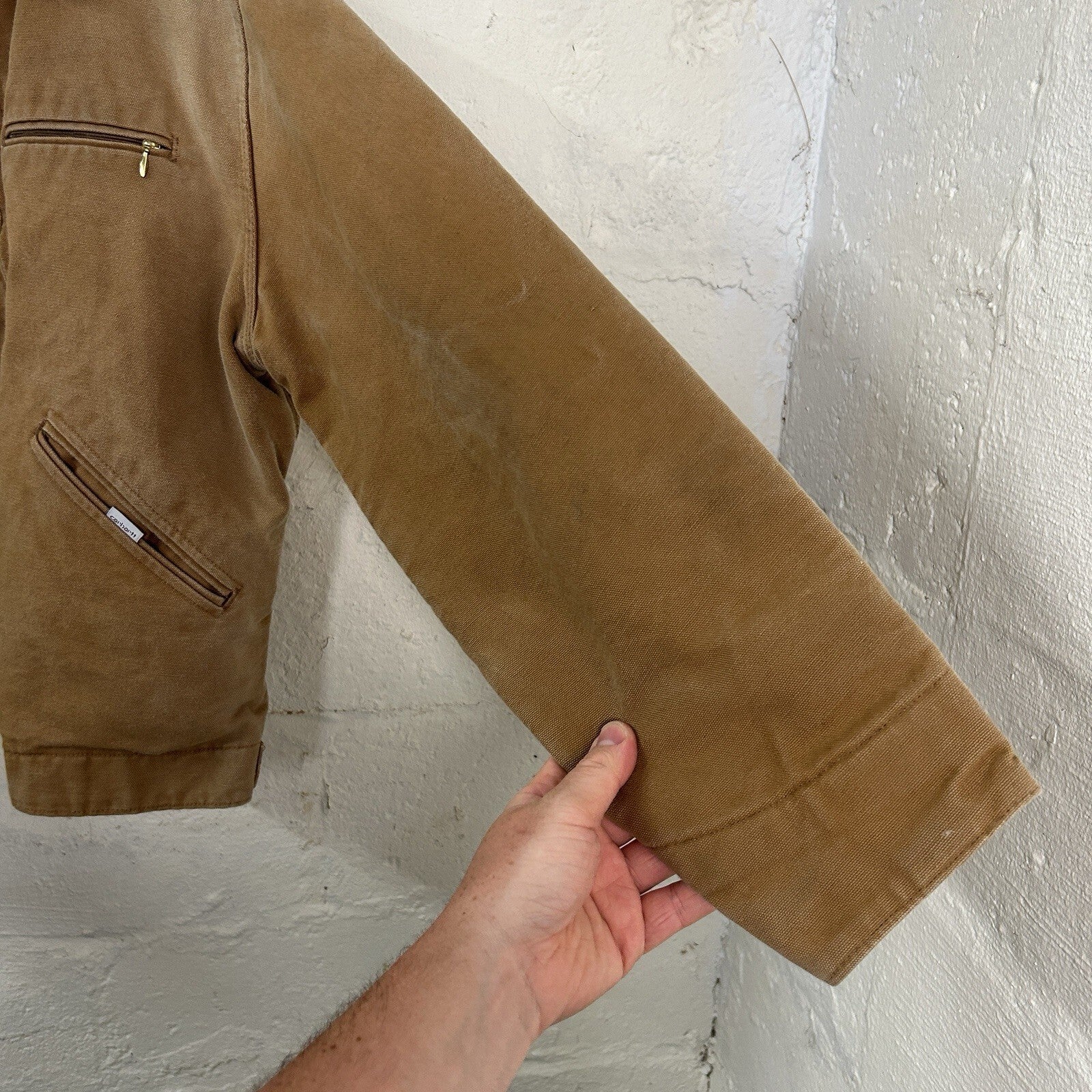 Vintage Carhartt Blanket-Lined Detroit Jacket “Brown” 6BLJ Men’s Medium