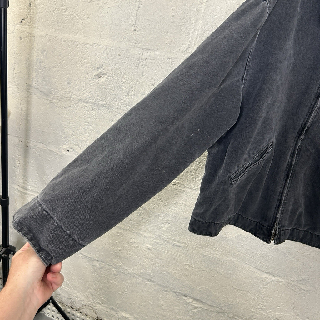 Vintage Carhartt Blanket-Lined Detroit Jacket “Petrol Grey” J97 PTL Men’s XL