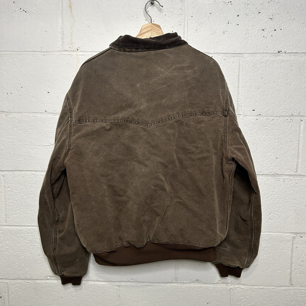 Vintage Carhartt Quilted Santa Fe Jacket “Chestnut” J14 CHT Men’s X-Large