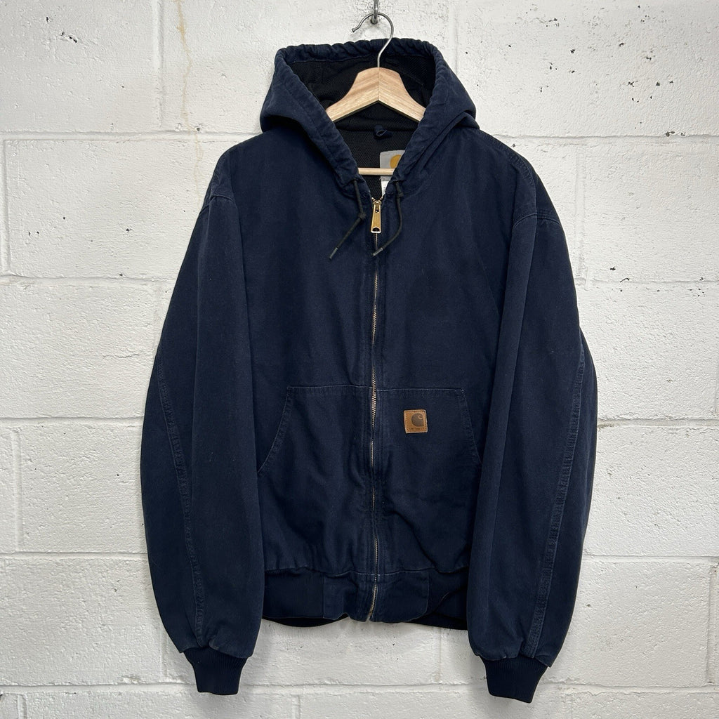 Vintage Carhartt Thermal-Lined Active Jacket “Dark Navy” J211 DNY Men’s Large