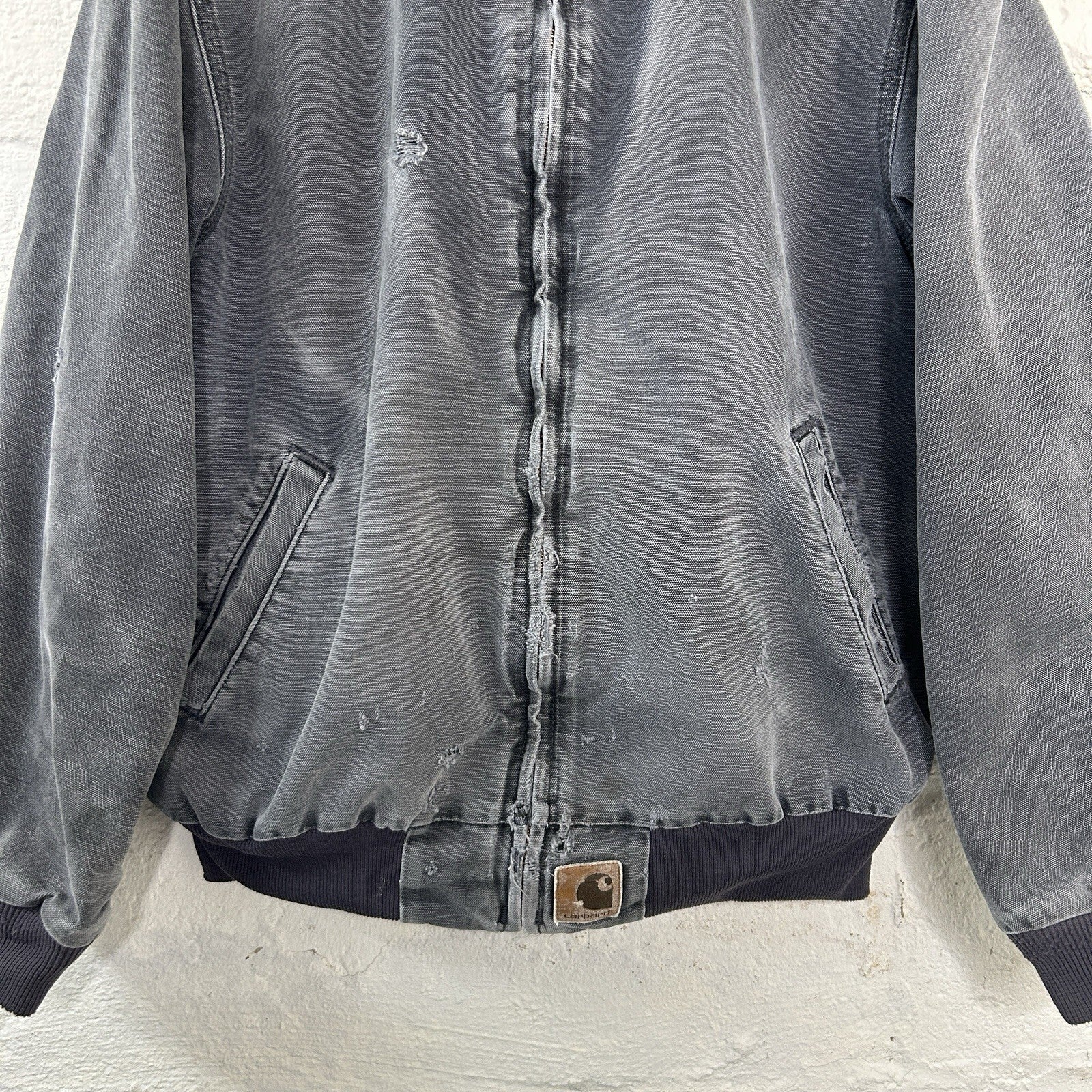 Vintage Carhartt Mesh-Lined Santa Fe Bomber Jacket “Petrol” J102 PTL Men’s Small