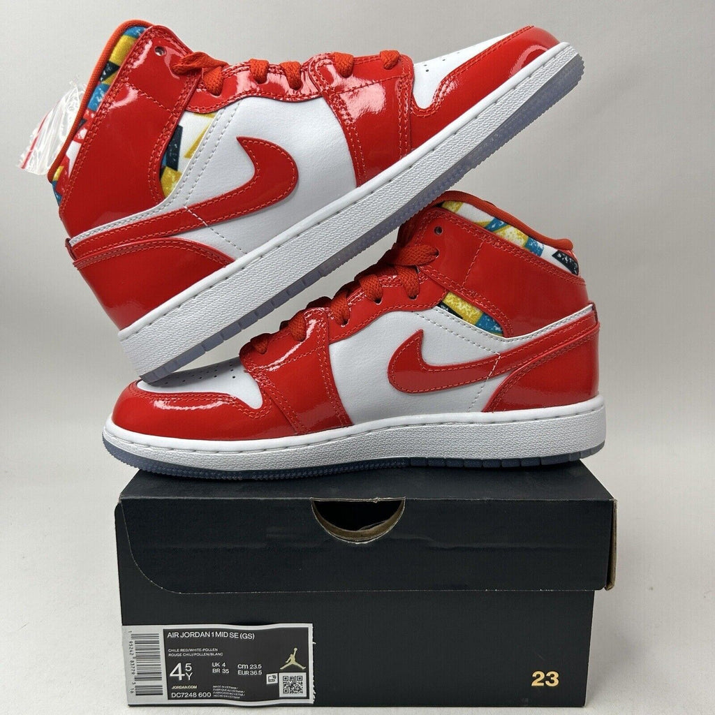 Nike Shoes Air Jordan 1 Mid SE GS “Barcelona Sweater” 2023