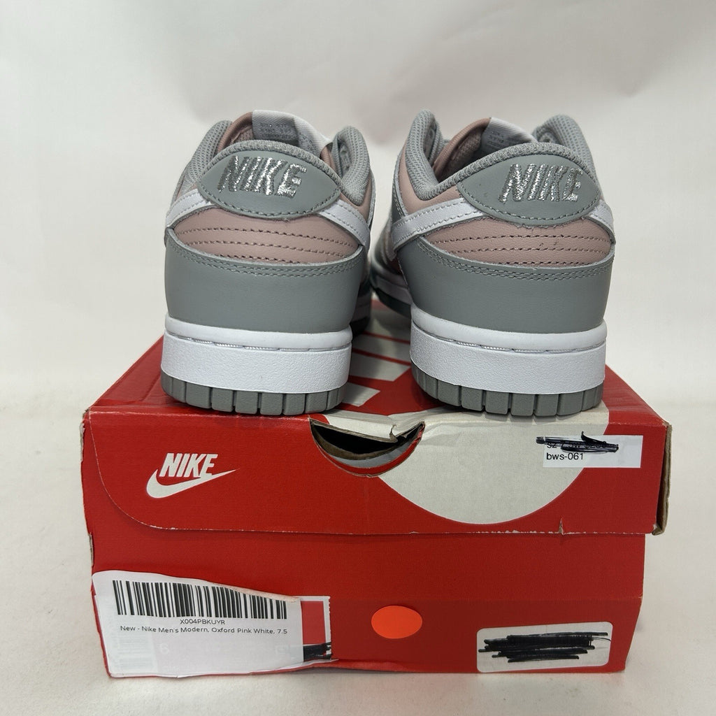 Nike Dunk Low Retro WMNS “Soft Grey Oxford Pink” DM8329-600 Women’s 7.5 New