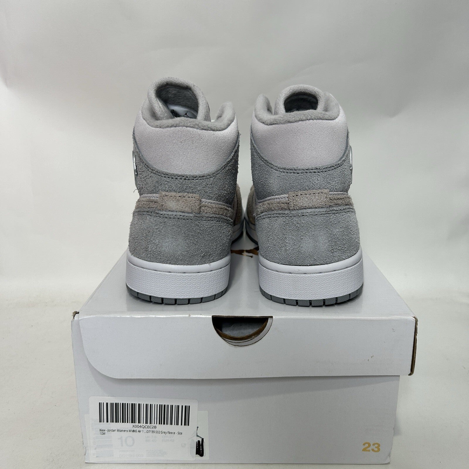 Nike Air Jordan 1 Mid SE WMNS “Particle Grey/Fleece” DO7139-002 Women’s 10 New