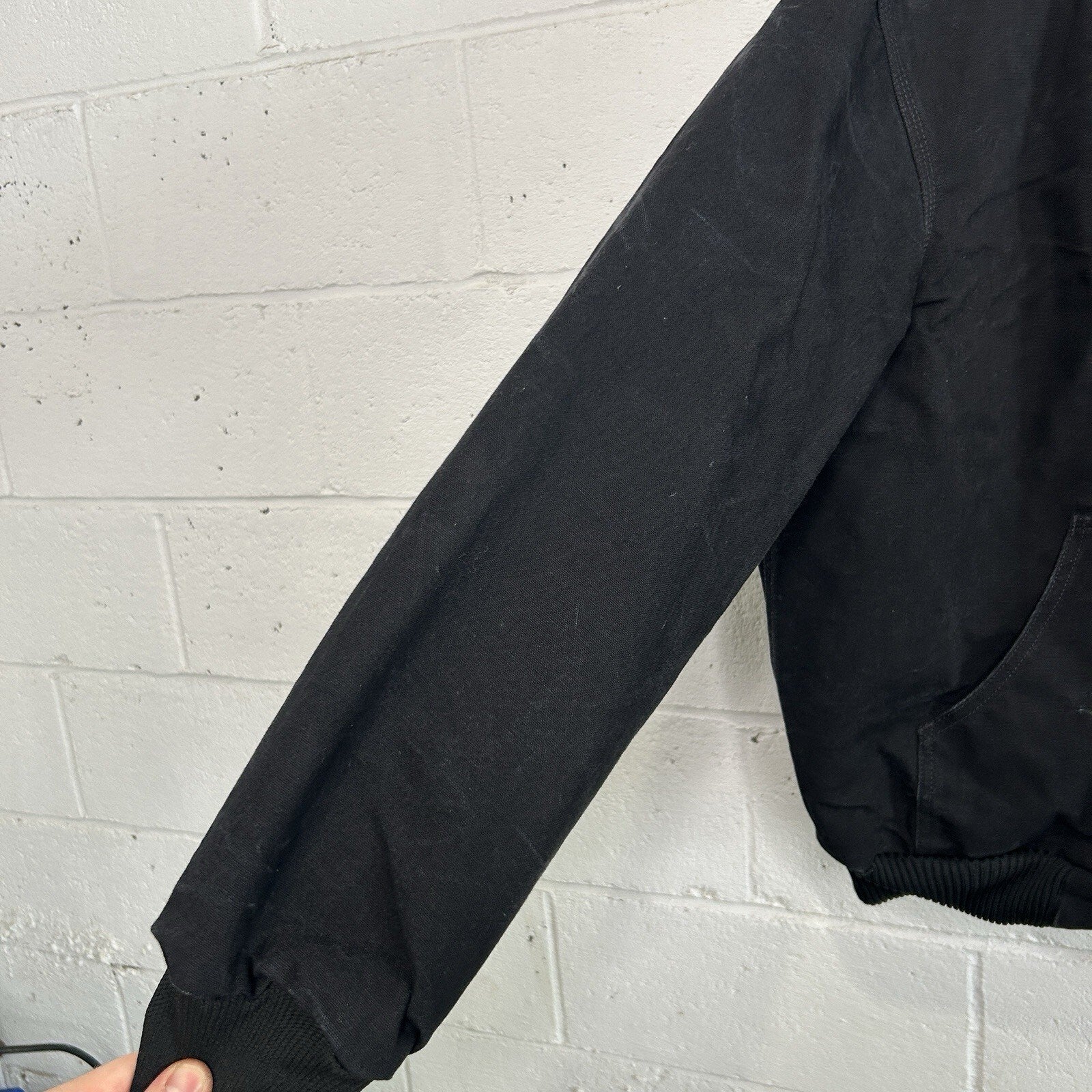 Vintage Carhartt Quilted Hooded Active Jacket “Black” J140 BLK