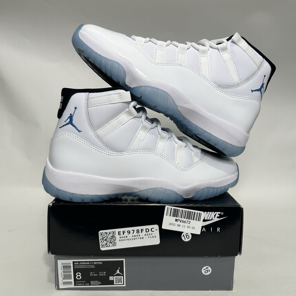 Nike Air Jordan 11 Retro OG “Legend Blue/Columbia” CT8012-104 Men’s 8 New