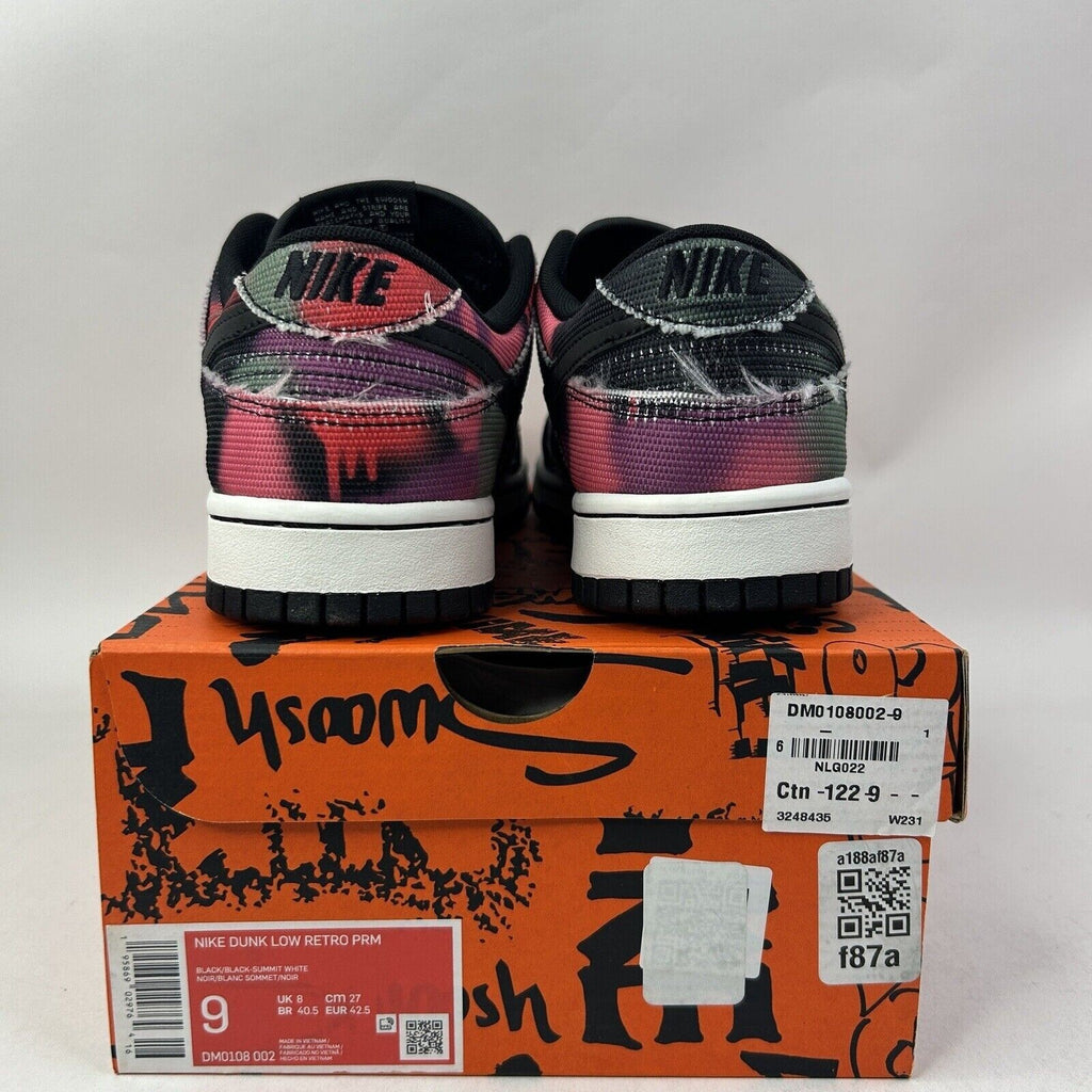 Nike Shoes Dunk Low Retro Premium “Graffiti/Black Pink” 2024