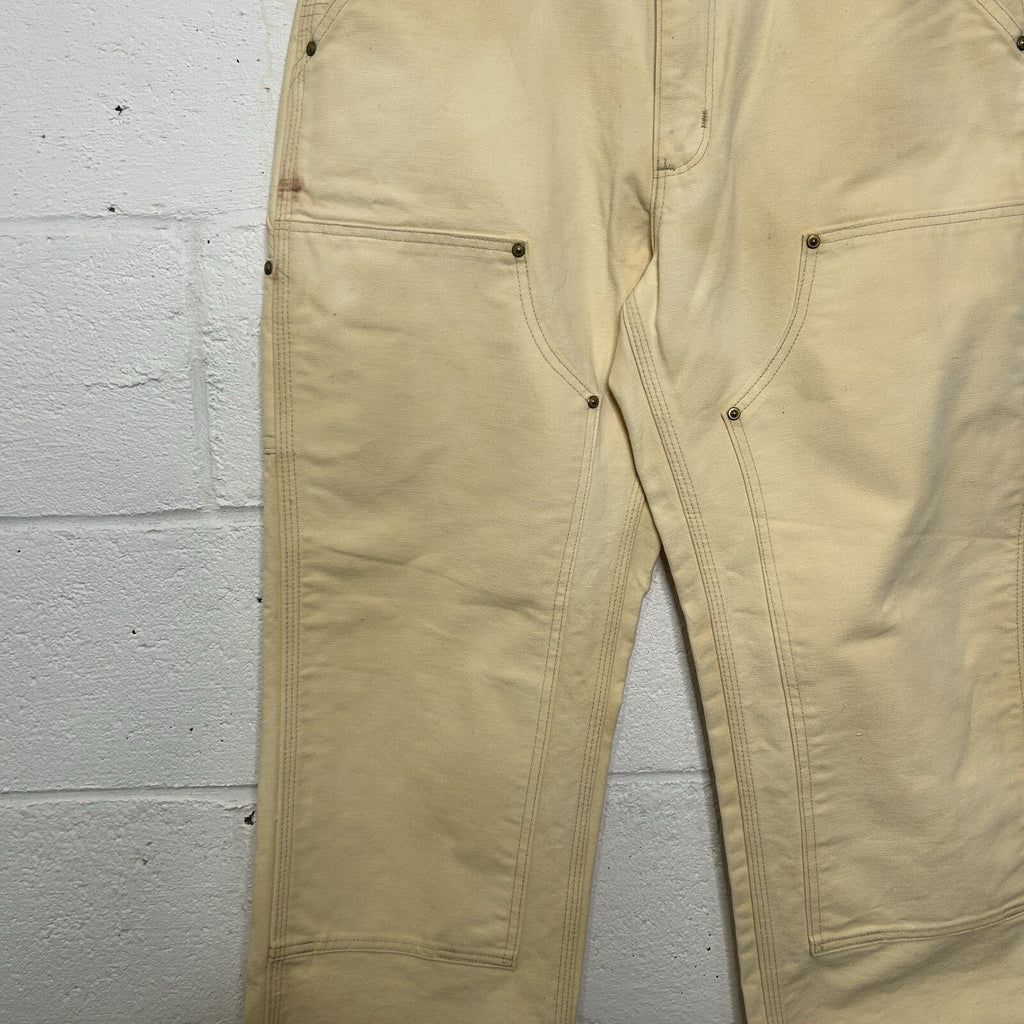 Vintage Carhartt Canvas DoubleKnee Pants “Banana”