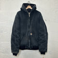 Vintage Carhartt Quilted Hooded Active Jacket “Black” J140 BLK Men’s Large