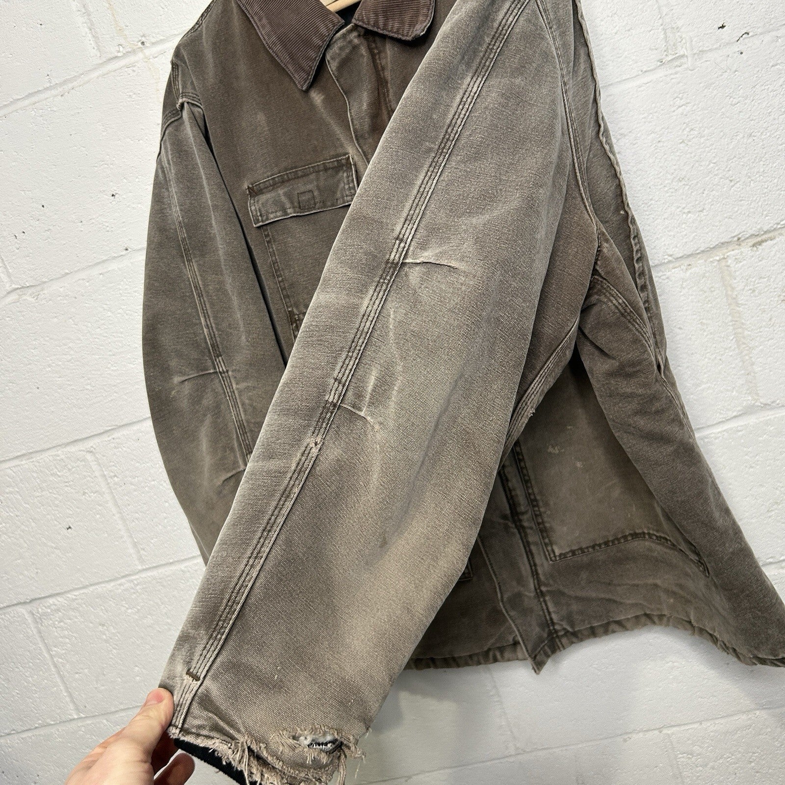 Vintage Carhartt Quilted Artic Jacket “Chestnut” C26 CHT Men’s X-Large
