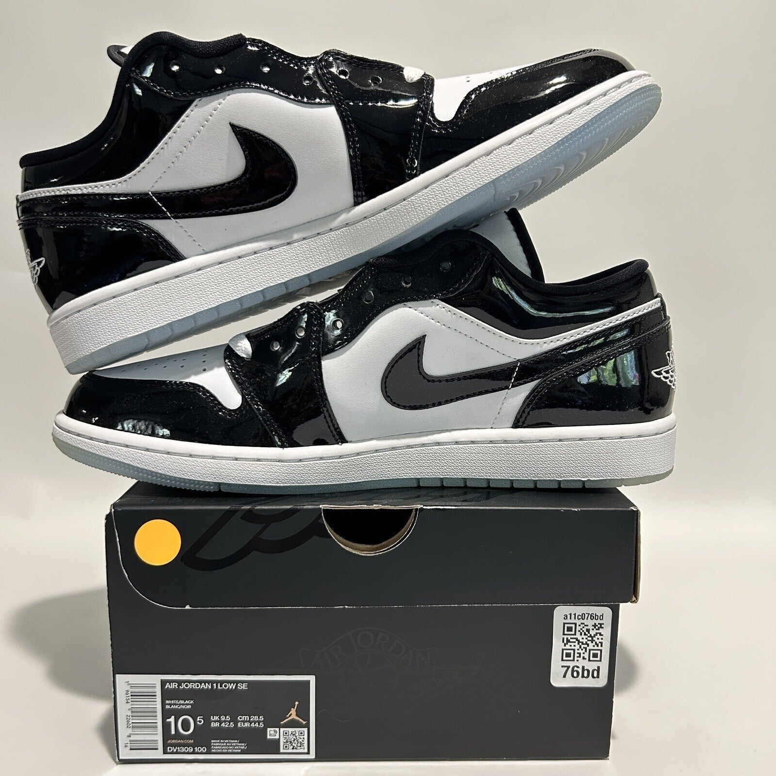 Nike Air Jordan 1 Low SE Retro “Concord/White Black” DV1309-100 Men’s 10.5 New