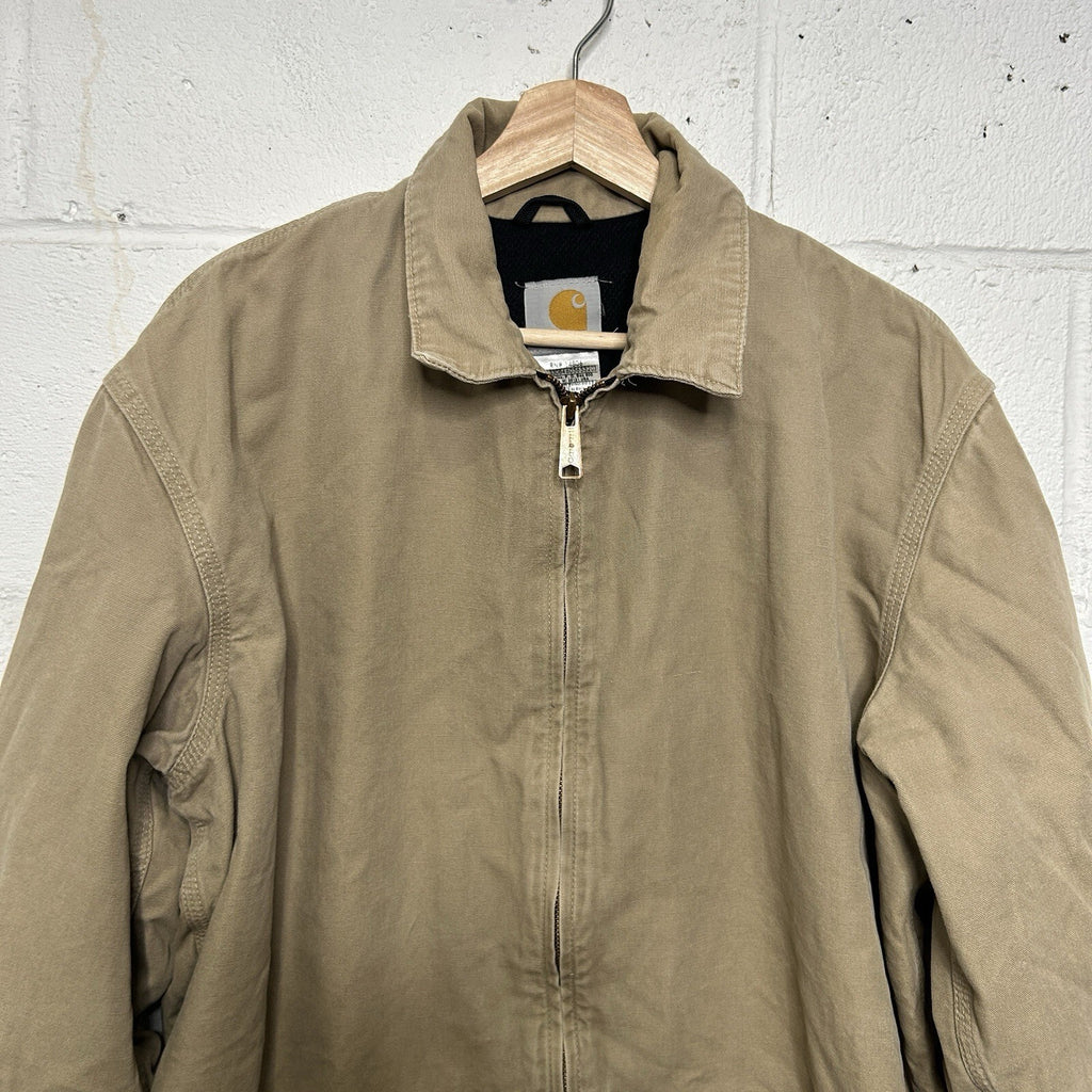 Y2K Carhartt Hamilton Thermal-Lined Jacket “Golden Khaki” J210 GKH Men’s Medium