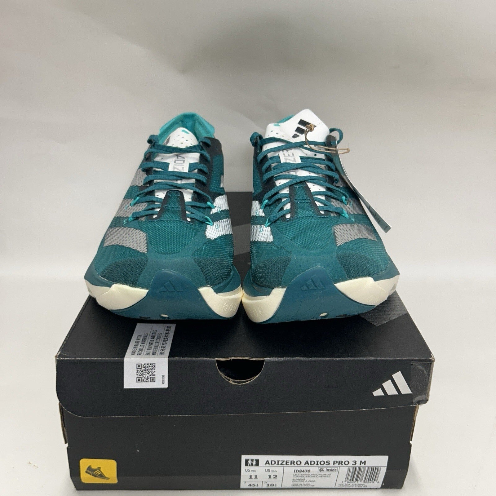 Adidas Adizero Adios Pro 3 “Legacy Teal” ID8470 Running Shoes Men’s 11 New