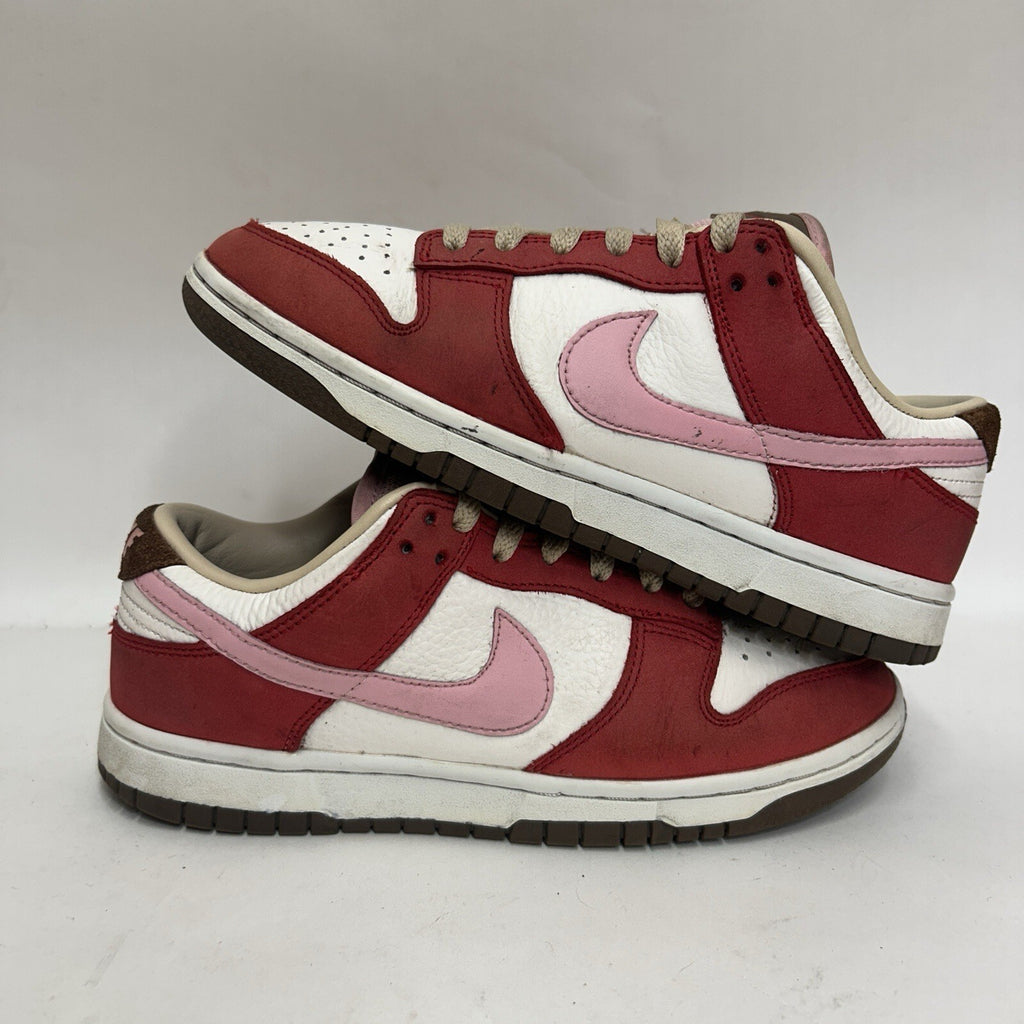 Nike Dunk Low Premium WMNS "Bacon" Sport Red/Sheen FB7910-600 Women’s 7