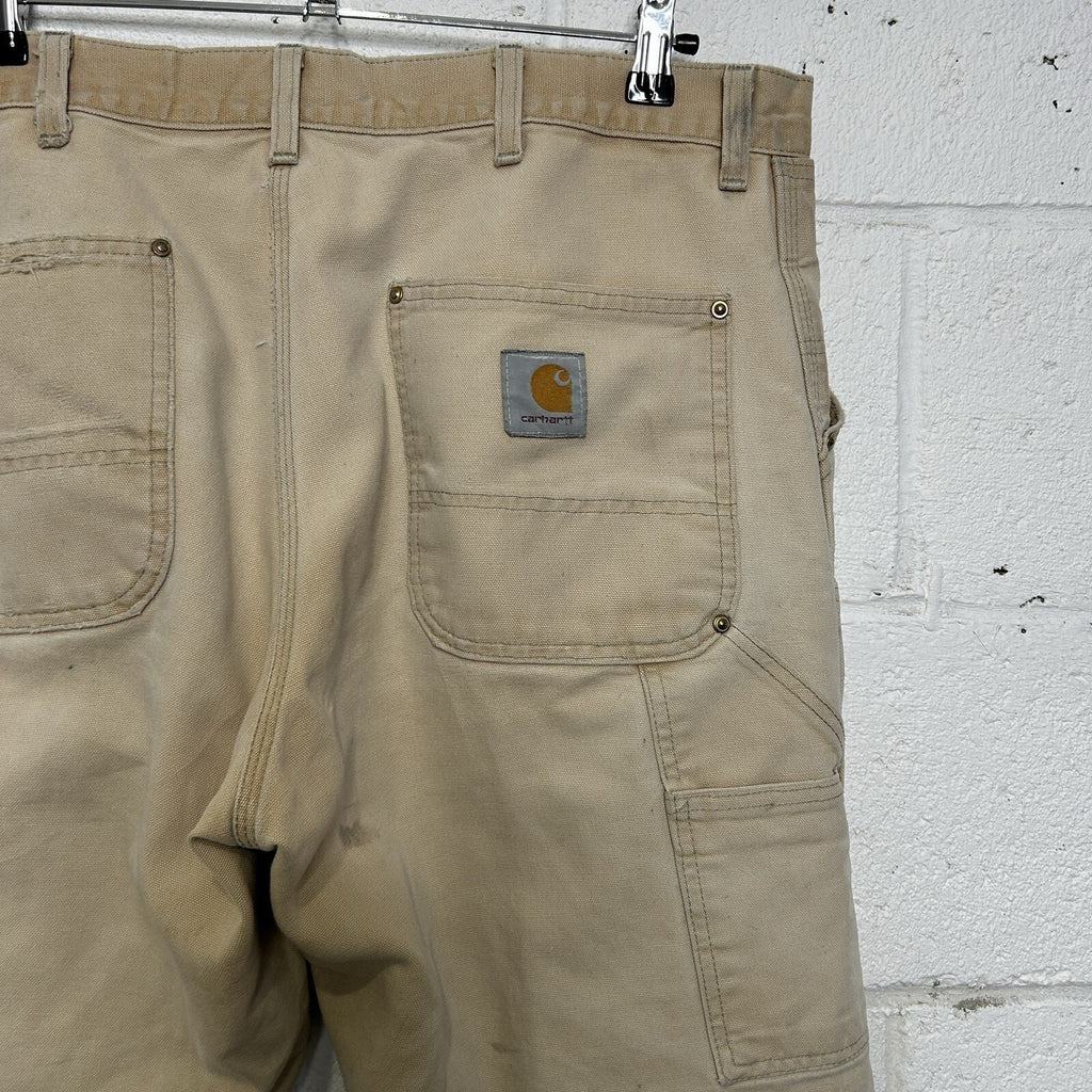 Vintage Carhartt Canvas DoubleKnee Pants “Brown” B01