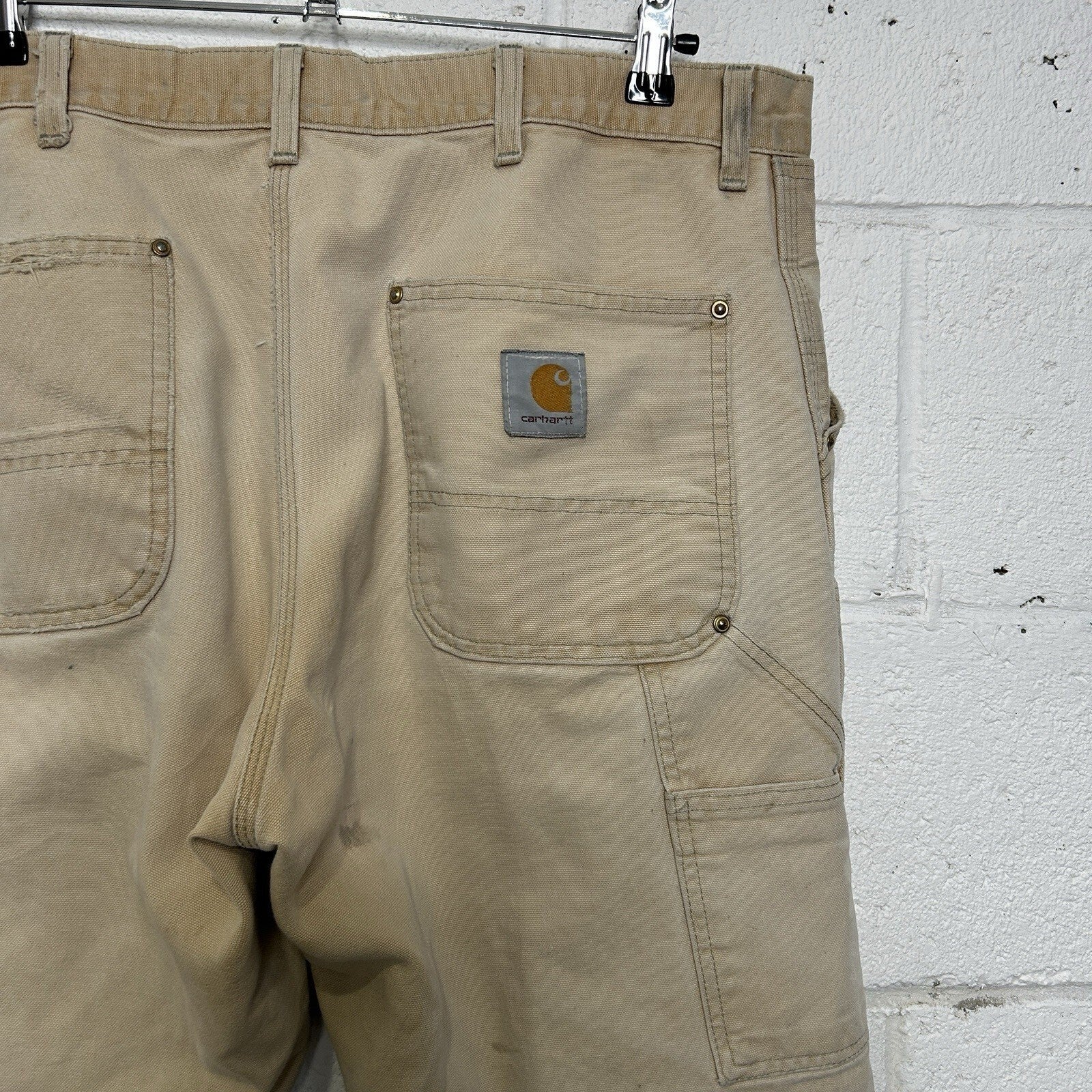 Vintage Carhartt Canvas DoubleKnee Pants “Brown” B01