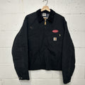 Y2K Carhartt Blanket-Lined Detroit Jacket “Black Peterbilt” J001 BLK Men’s XL