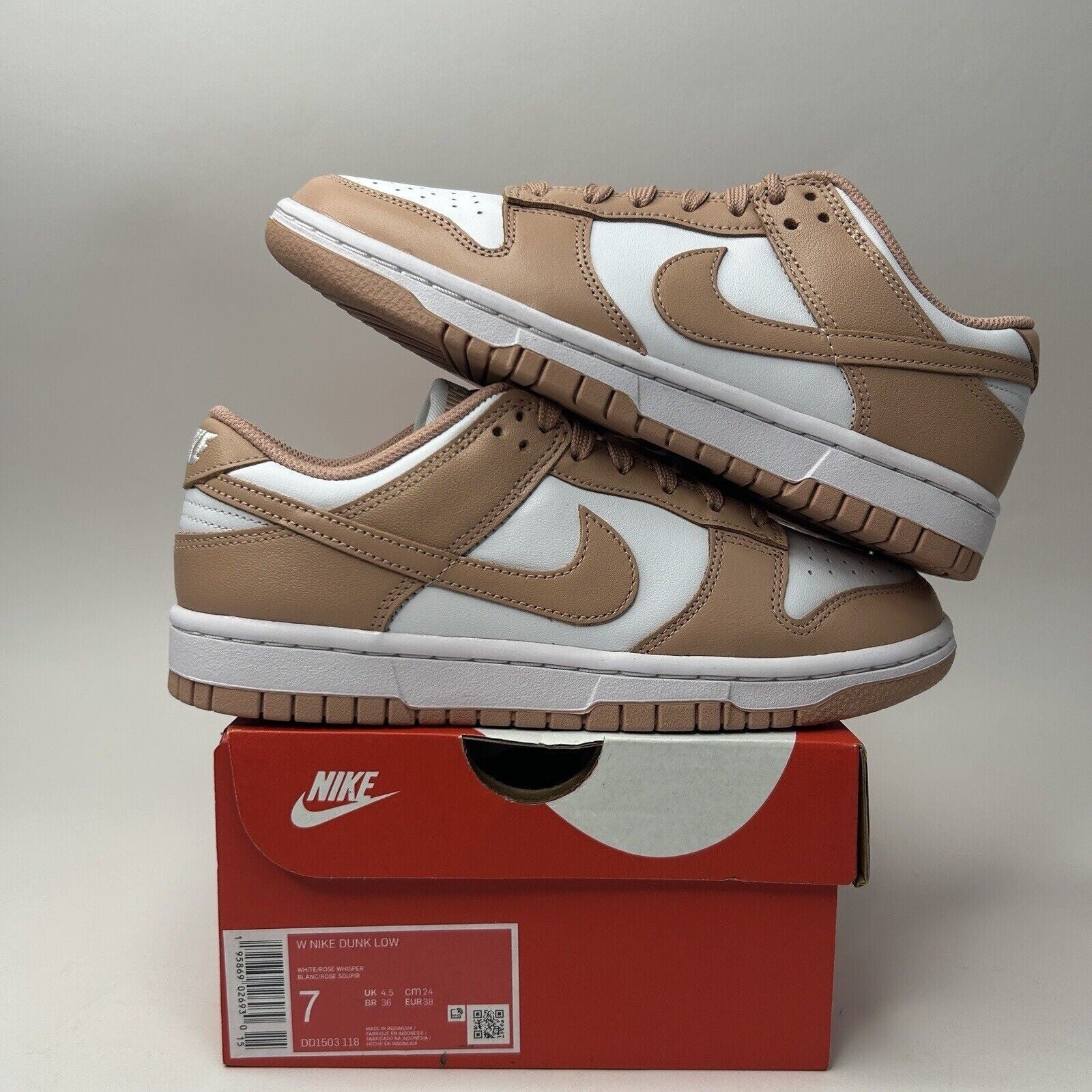 Nike Dunk Low WMNS “Rose Whisper” DD1503-118 Size 7W/5.5M New