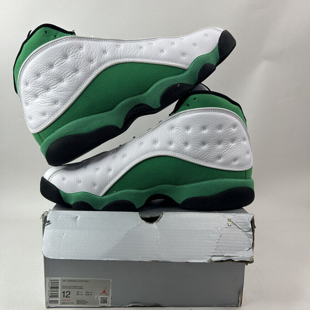 Nike Shoes Air Jordan 13 Retro "White Lucky Green" 2024