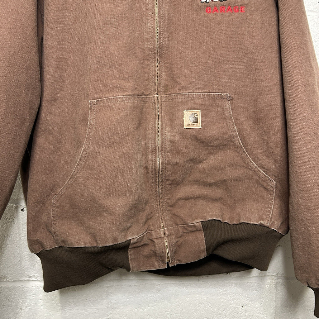 Vintage Carhartt Quilted Hooded Active Jacket “Chesnut” J269 CHT Men’s X-Large