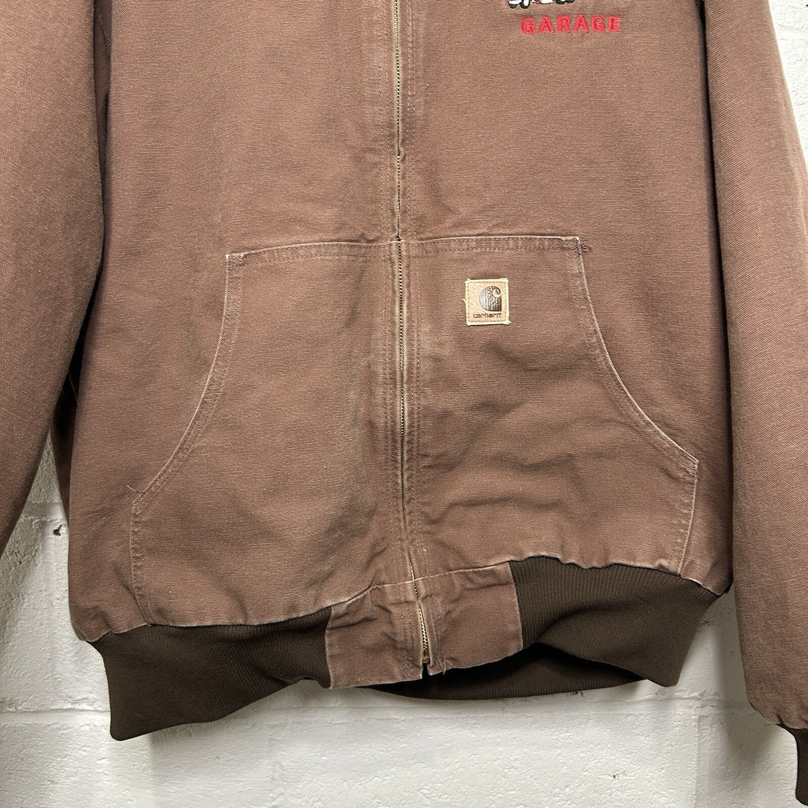 Vintage Carhartt Quilted Hooded Active Jacket “Chesnut” J269 CHT Men’s X-Large