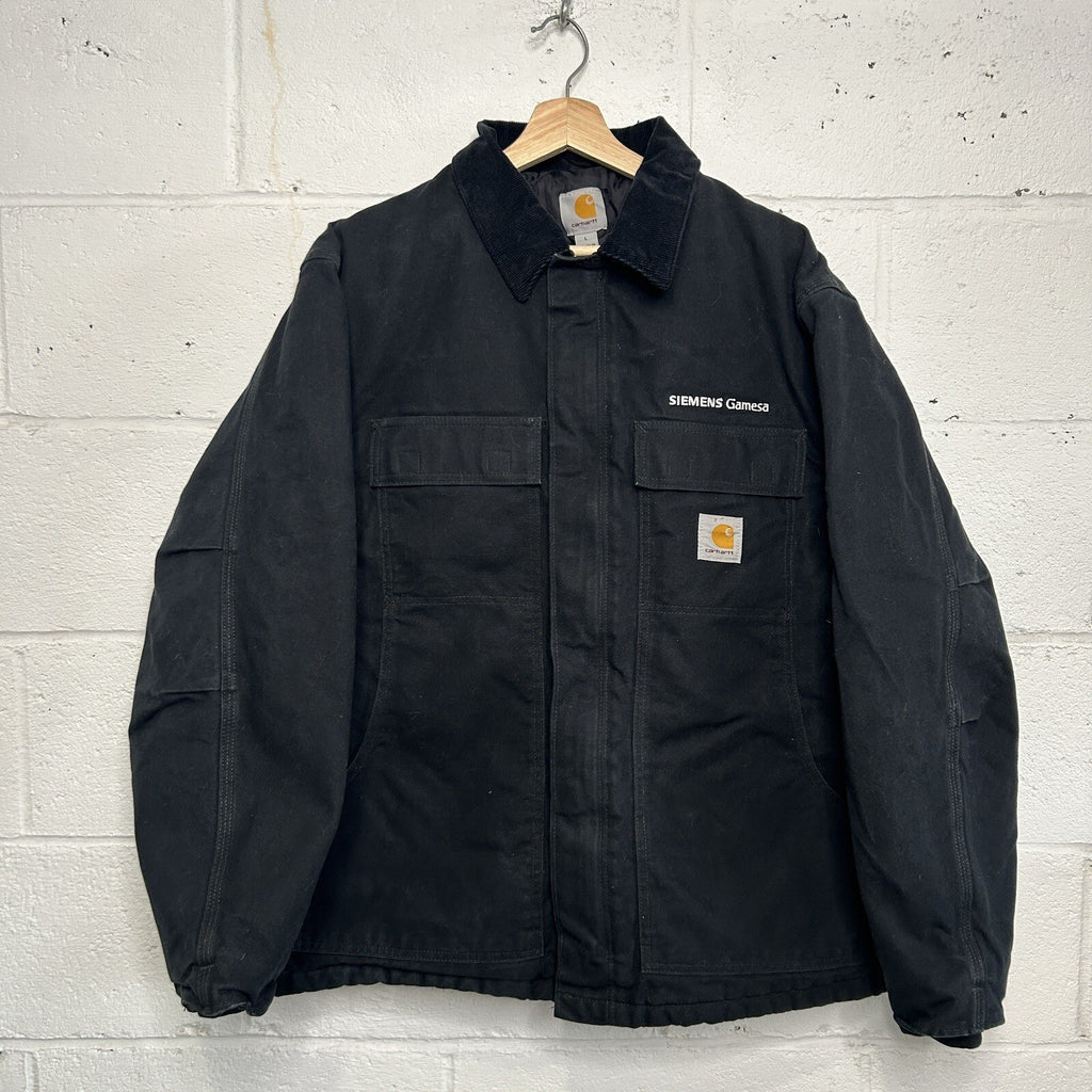 Carhartt Quilt-Lined Artic Traditional Jacket “Black” C003 BLK Men’s Large
