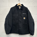 Carhartt Quilt-Lined Artic Traditional Jacket “Black” C003 BLK Men’s Large