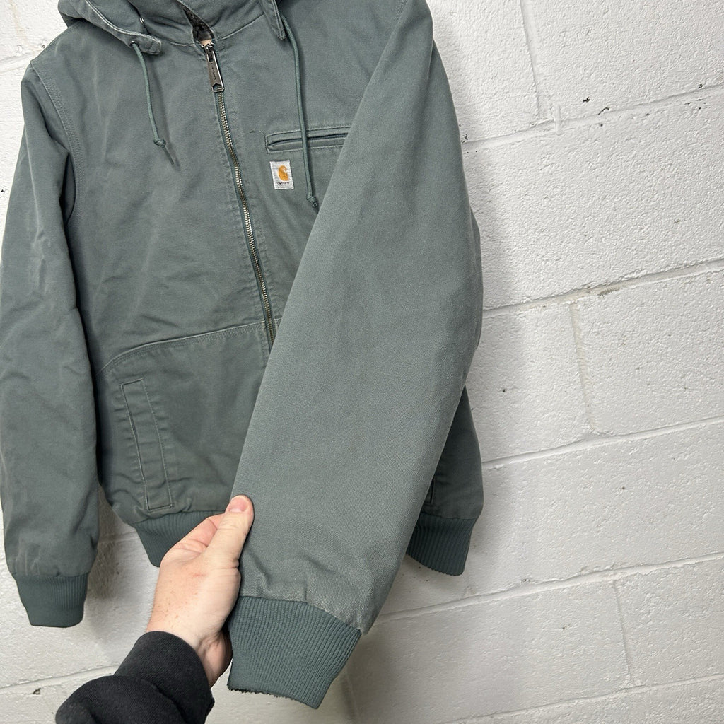 Carhartt Sherpa-Lined Wildwood Jacket “Balsam Green” 100815 G02 Women’s Large