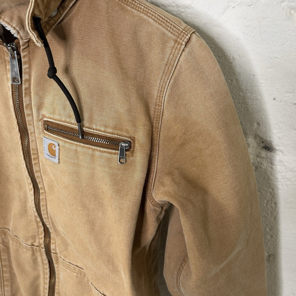 Carhartt Sherpa-Lined Wildwood Jacket “Brown” 100815-211 Women’s Extra-Small