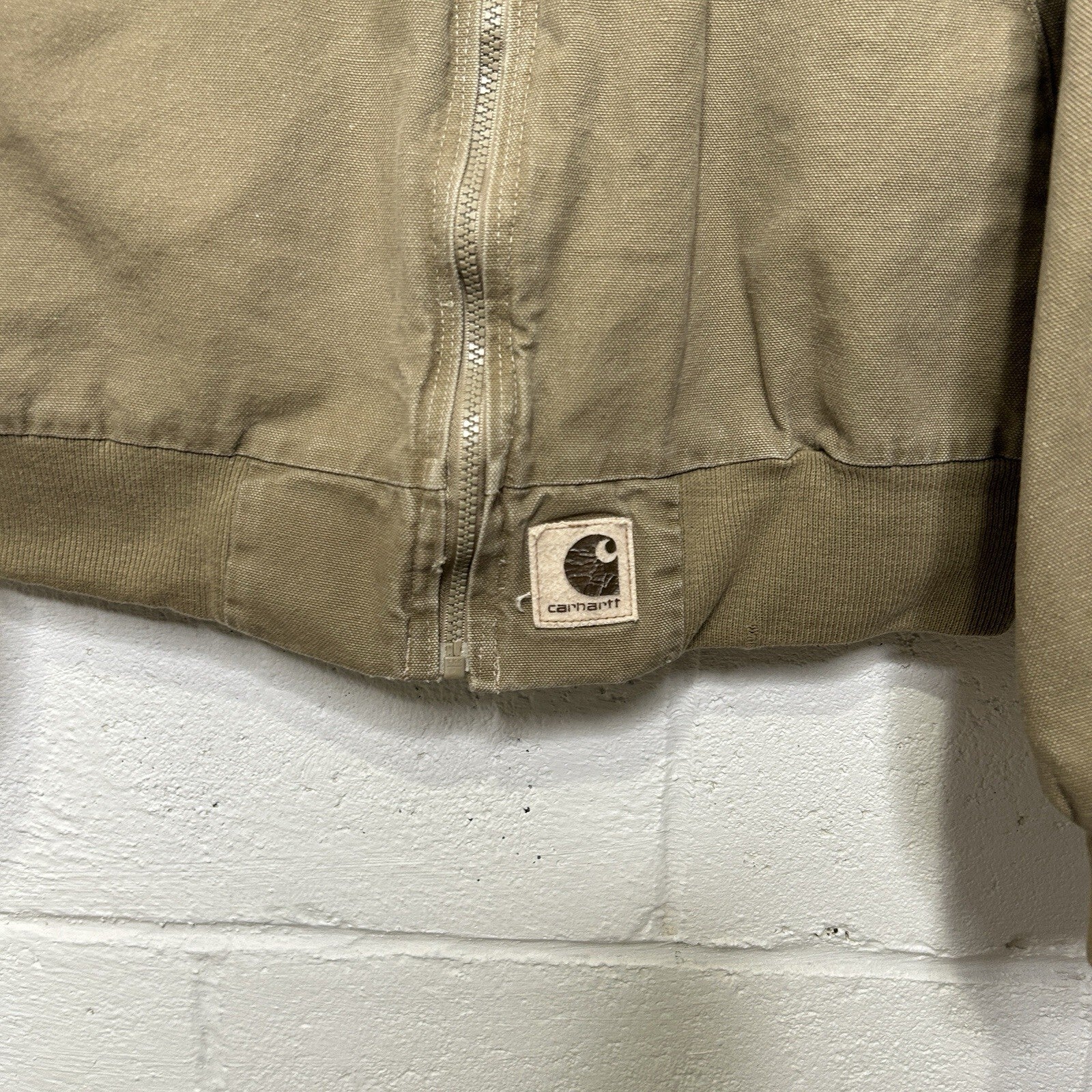 Vintage Carhartt Sheeting-Lined Plainsman Jacket “Taupe” JS0121 Men’s Medium