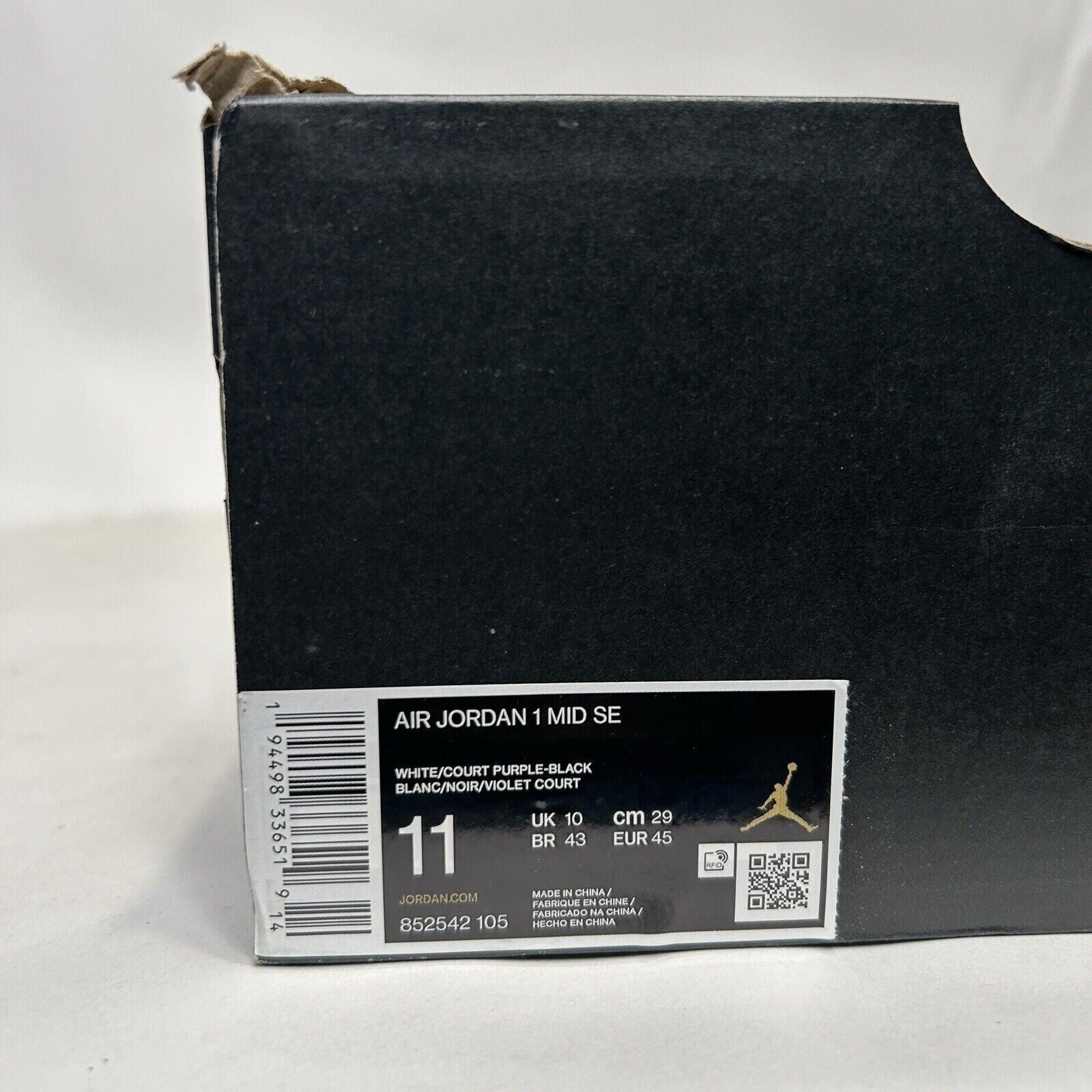 Nike Shoes Air Jordan 1 Mid SE “Varsity Court Purple” 2024