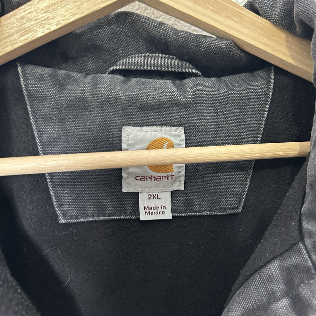 Carhartt Berwick Fleece-Lined Jacket “Black” 101230-001 Men’s 2XL