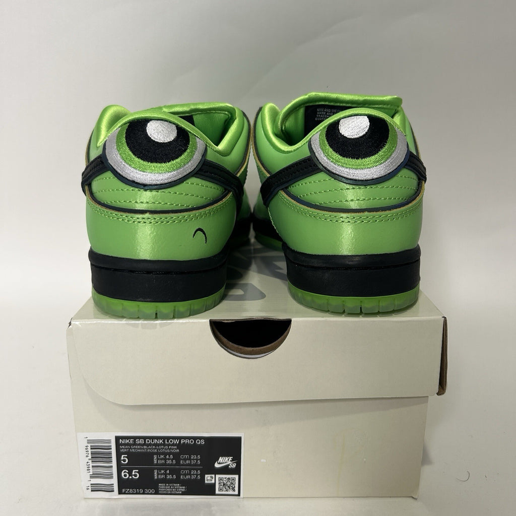 Nike SB Dunk Low QS The Powerpuff Girls “Buttercup” FZ8319-300 Men’s 5 New