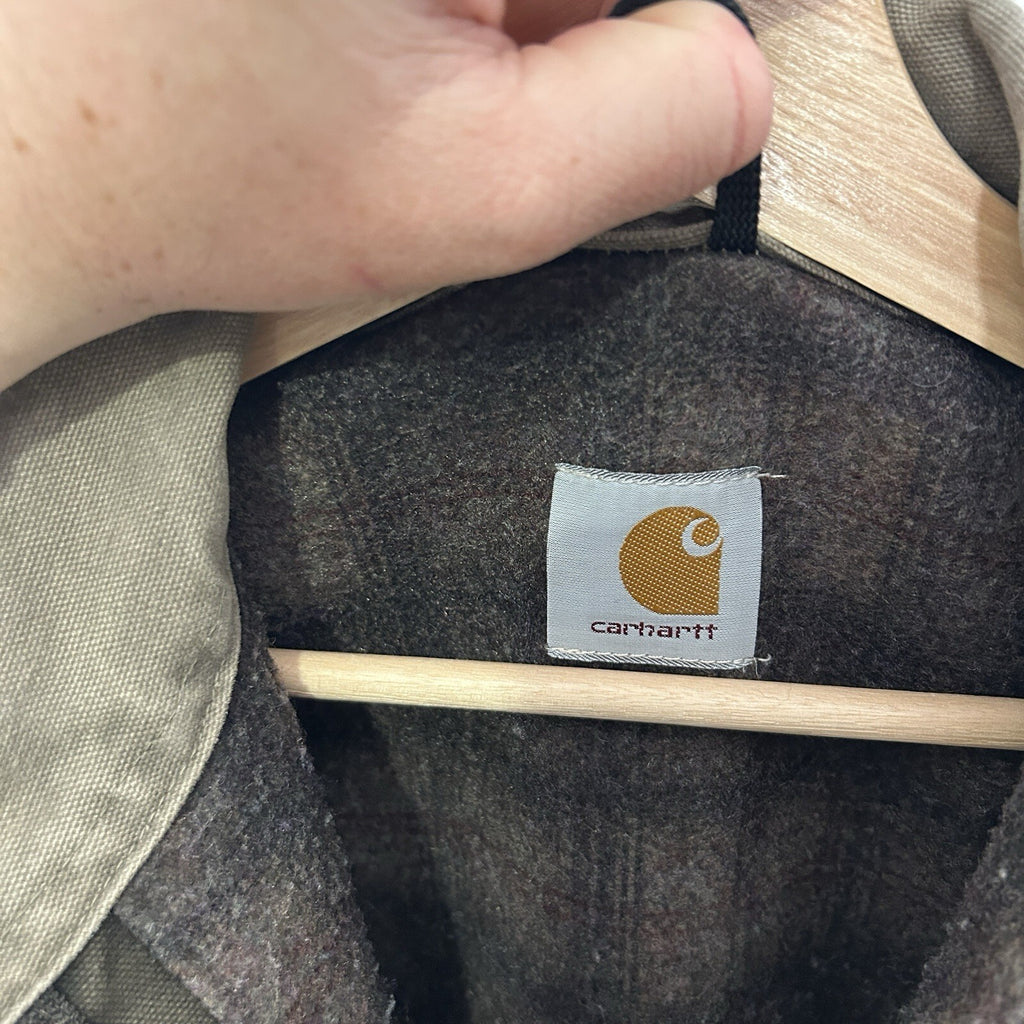 Vintage Carhartt Blanket-Lined Detroit Jacket “Timber” J97 TMB Men’s 2XL