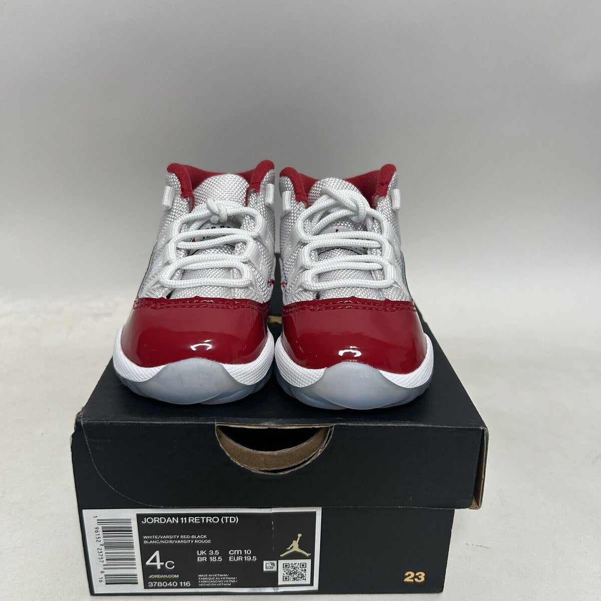 Nike Air Jordan 11 Retro TD “Cherry Red White” 2024