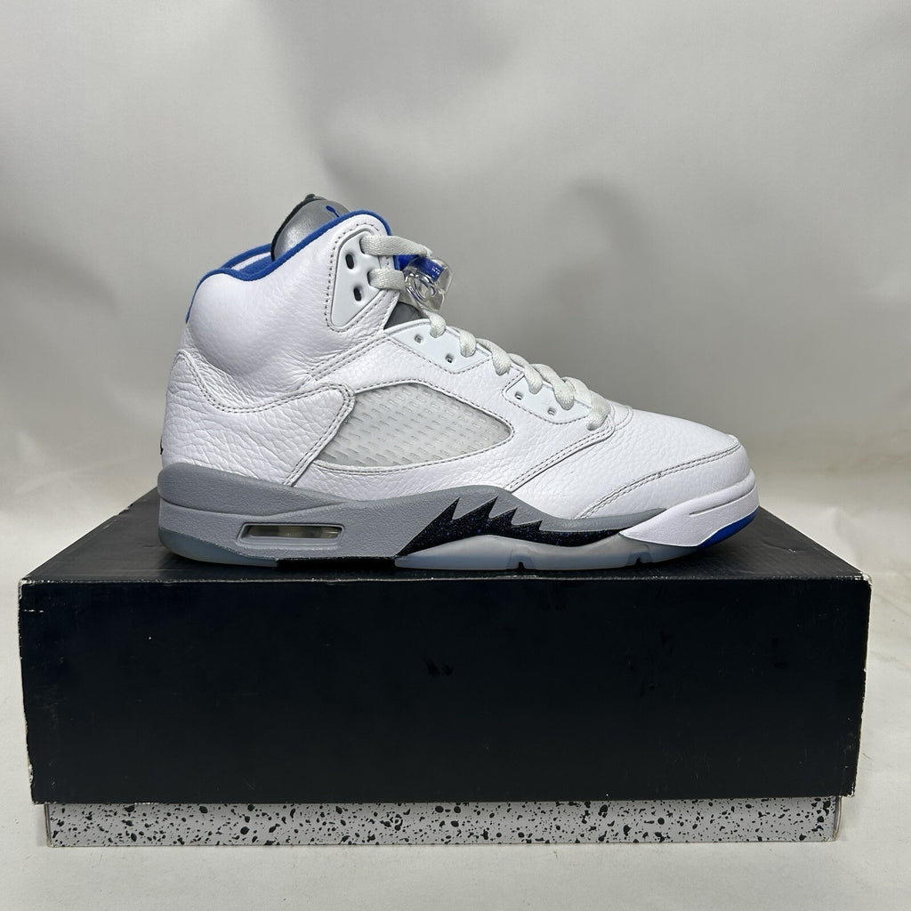 Nike Air Jordan 5 Retro “Stealth 2.0/White Blue Grey” DD0587-140 Men’s 8.5 Worn