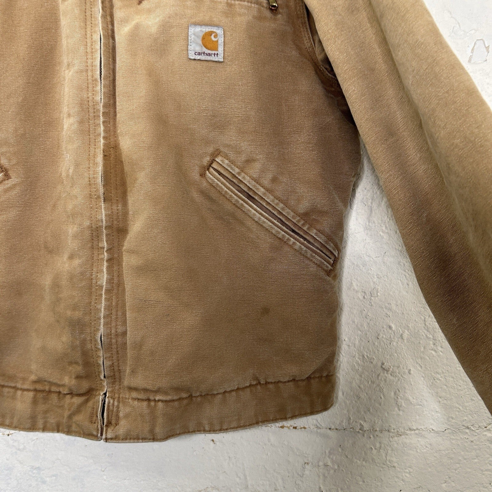 Vintage Carhartt Blanket-Lined Detroit Jacket “Brown” J01 BRN Men’s Small