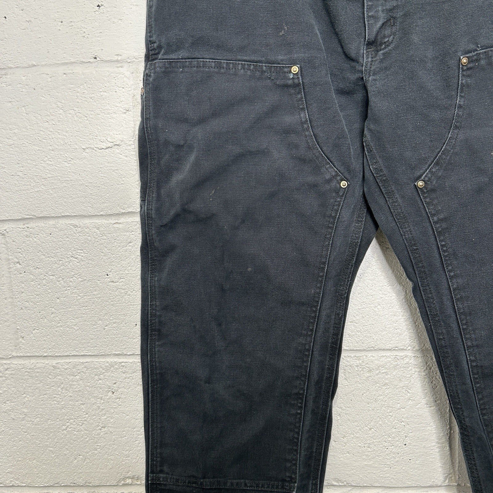 Vintage Carhartt DoubleKnee Carpenter Pants “Black” B01