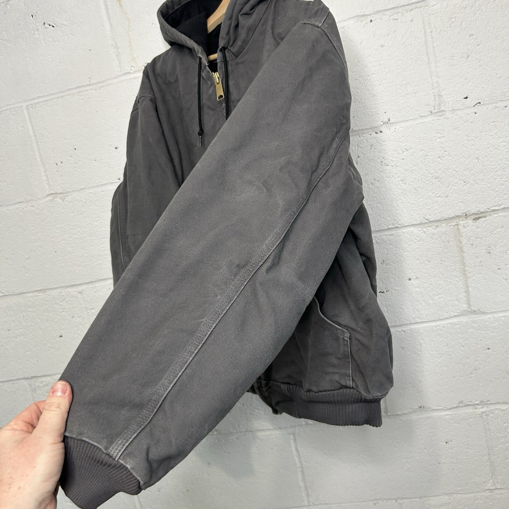 Carhartt Quilted Hooded Active Jacket “Gravel/Grey” J140-GVL Men’s Large