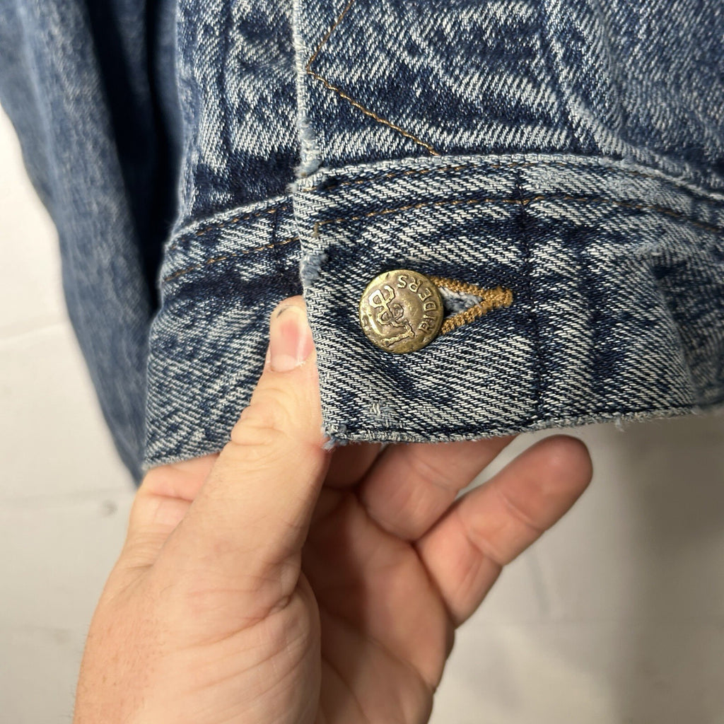 Vintage Lee Riders Denim Trucker Jacket “Acid Wash” PATD-153438 Men’s X-Large