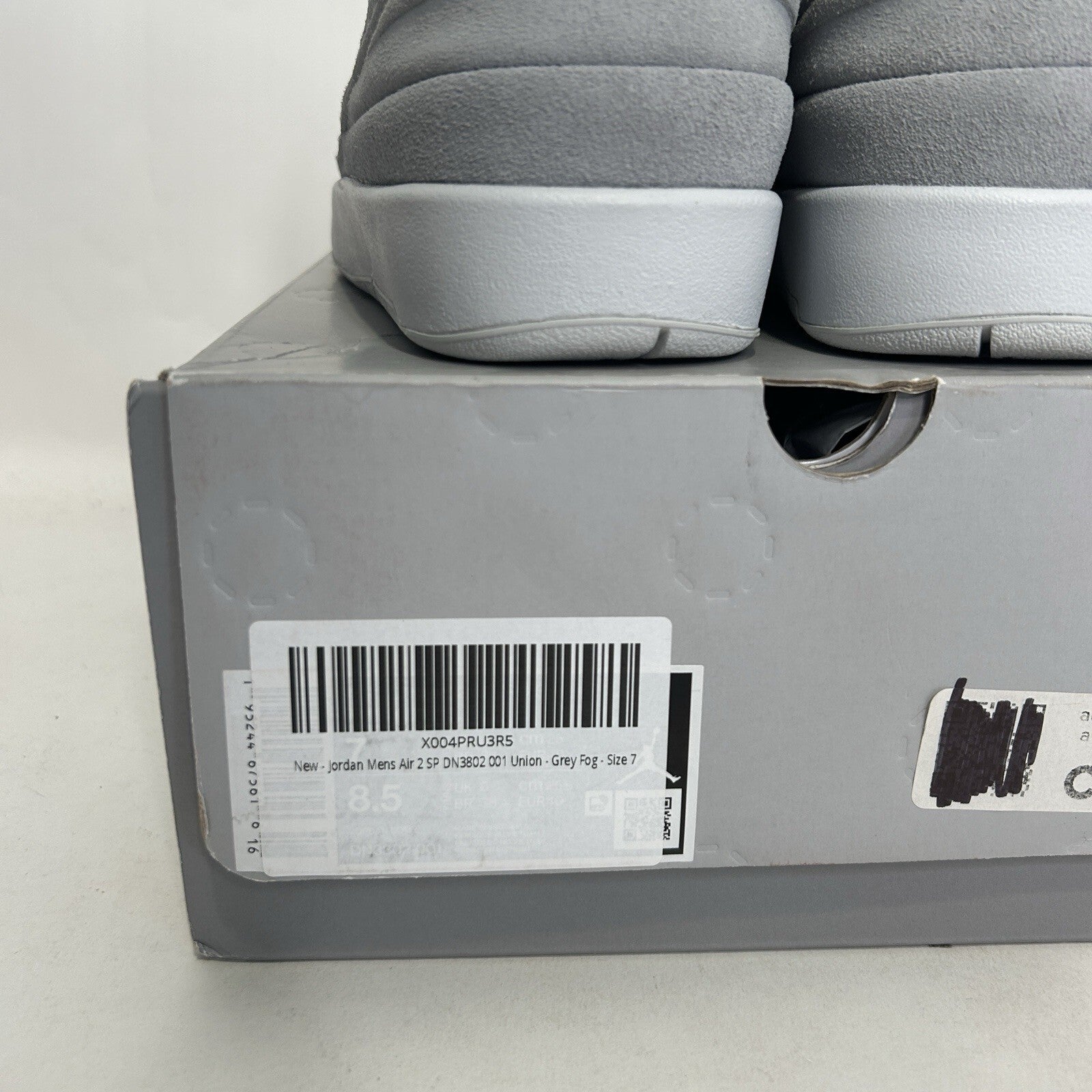 Nike Air Jordan 2 Retro SP X Union LA “Grey Fog” DN3802-001 Men’s 7/Women’s 8.5