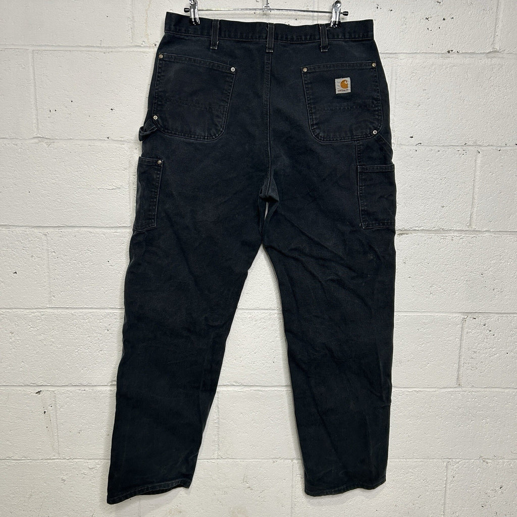 Vintage Carhartt DoubleKnee Carpenter Pants “Black” B01